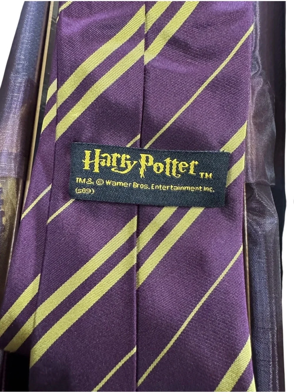 Harry Potter Gryffindor Tie Madam Malkin Warner Bros Licensed w/ Box